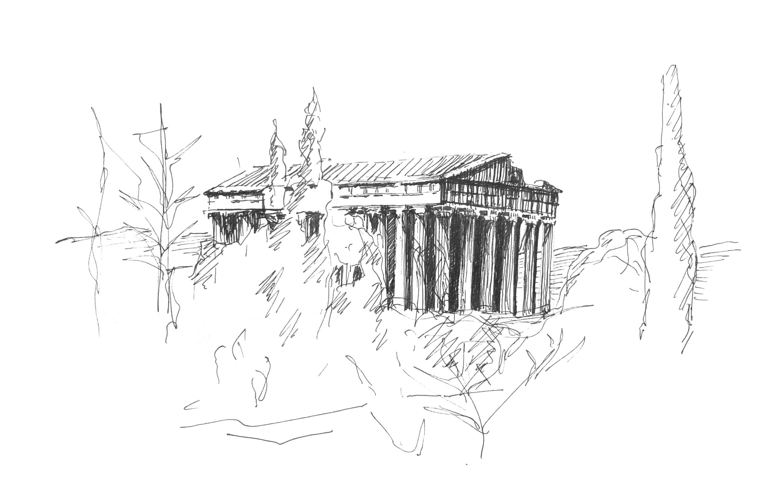 23_Hephaistos Tempel, Athen 2023